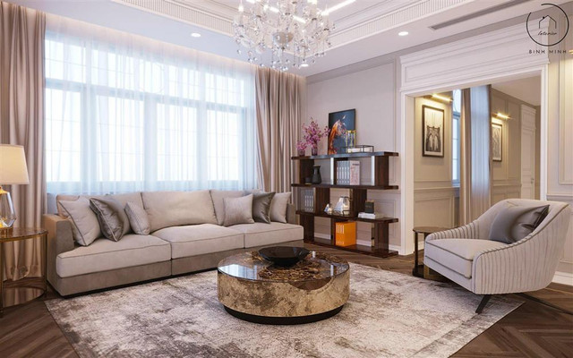 Tặng bố mẹ biệt thự 300m2, Đoàn Di Băng show nội thất đắt đỏ - Hình 8 Tang bo me biet thu 300m2, Doan Di Bang show noi that dat do-Hinh-8