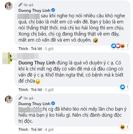 Hoa hậu Dương Thùy Linh từ mặt bạn thân “góp ý vô duyên“ - Hình 4 Hoa hau Duong Thuy Linh tu mat ban than “gop y vo duyen“-Hinh-4