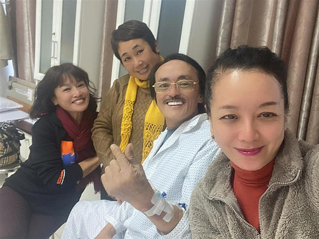 Chiều Xuân vào viện thăm Giang Còi, hé lộ quá khứ danh hài Chieu Xuan vao vien tham Giang Coi, he lo qua khu danh hai