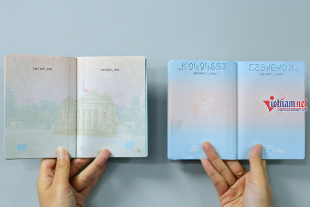 Điểm khác biệt giữa hộ chiếu mẫu cũ và mẫu mới - Hình 2 Diem khac biet giua ho chieu mau cu va mau moi-Hinh-2