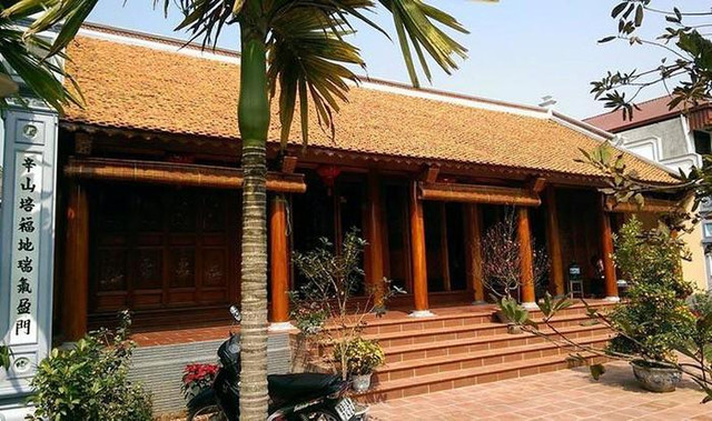 Nhà gỗ 3 gian mùa hè mát mẻ, mùa đông ấm áp, mộc mạc với hơi thở thiên nhiên Nha go 3 gian mua he mat me, mua dong am ap, moc mac voi hoi tho thien nhien
