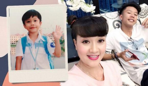 Vân Dung "bóc phốt" con trai thời còn đi học - Hình 2 Van Dung