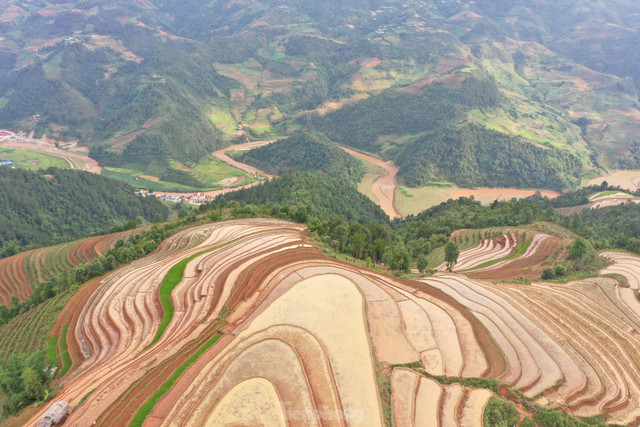 Vẻ đẹp ruộng bậc thang Mù Cang Chải mùa nước đổ - Hình 3 Ve dep ruong bac thang Mu Cang Chai mua nuoc do-Hinh-3