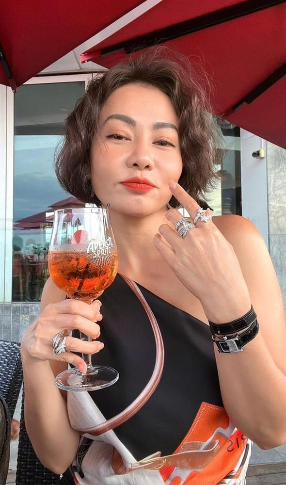 Những "nữ hoàng kim cương" Vbiz: Lệ Quyên đeo kín tay - Hình 4 Nhung