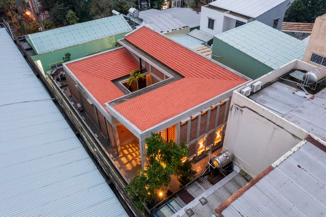 Chiêm ngưỡng vẻ đẹp bình dị của nhà gạch mộc Chiem nguong ve dep binh di cua nha gach moc