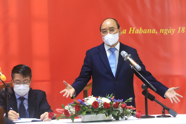 Chủ tịch nước: Đảng, Nhà nước luôn quan tâm đến bà con Việt Nam ở Cuba - Hình 2 Chu tich nuoc: Dang, Nha nuoc luon quan tam den ba con Viet Nam o Cuba-Hinh-2
