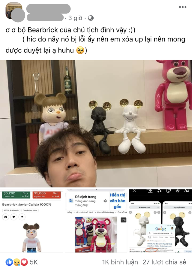 Văn Toàn nói gì khi bị bóc giá bộ đồ chơi nhà giàu? - Hình 2 Van Toan noi gi khi bi boc gia bo do choi nha giau?-Hinh-2
