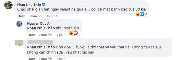 Phan Như Thảo muốn 'giận nguyên ngày Valentine' vì ảnh chồng đăng - Hình 2 Phan Nhu Thao muon 'gian nguyen ngay Valentine' vi anh chong dang-Hinh-2