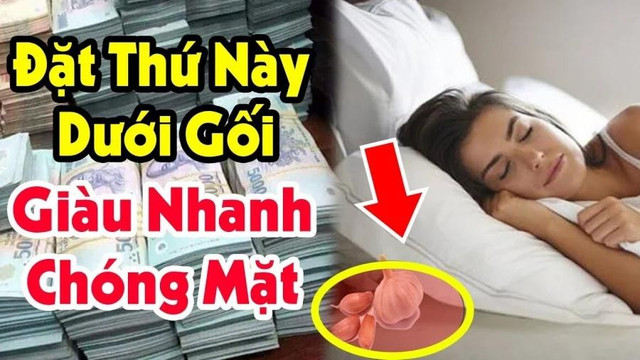 Đúng đêm giao thừa đặt 3 vật dưới gối, của cải tự tìm đến nhà - Hình 2 Dung dem giao thua dat 3 vat duoi goi, cua cai tu tim den nha-Hinh-2