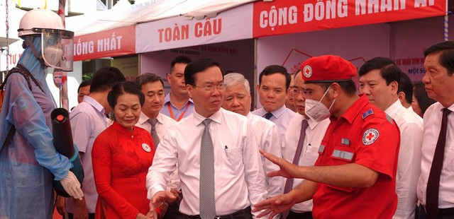 Chủ tịch nước Võ Văn Thưởng phát động Tháng Nhân đạo - Hình 2 Chu tich nuoc Vo Van Thuong phat dong Thang Nhan dao-Hinh-2