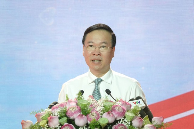 Chủ tịch nước Võ Văn Thưởng phát động Tháng Nhân đạo Chu tich nuoc Vo Van Thuong phat dong Thang Nhan dao