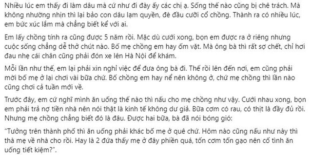 Cả họ nhà chồng đến ăn chực, vợ đuổi khéo thì bị mắng nhỏ mọn Ca ho nha chong den an chuc, vo duoi kheo thi bi mang nho mon