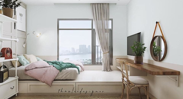 Căn hộ pha trộn Scandinavian và Vintage đầy ngẫu hứng ở Đà Nẵng ảnh 11 Căn hộ pha trộn Scandinavian và Vintage đầy ngẫu hứng ở Đà Nẵng ảnh 11