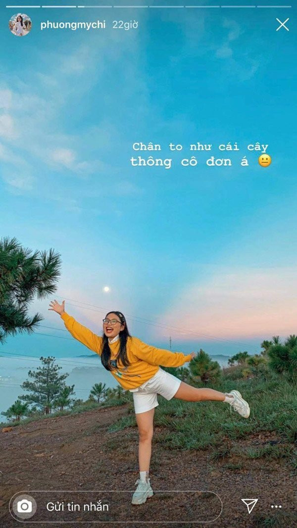 "Chị Bảy" Phương Mỹ Chi khoe ảnh ngày bé với đôi chân thon dài - Hình 4