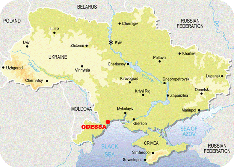 Odessa là thành phố đông dân thứ ba của Ukraina và là một trung tâm du lịch, thương mại và vận tải lớn nằm trên bờ tây bắc Biển Đen. Đây là thủ phủ của vùng Odessa và cũng là nơi đặt Bộ Tư lệnh Hải quân của Quân đội Ukraine.