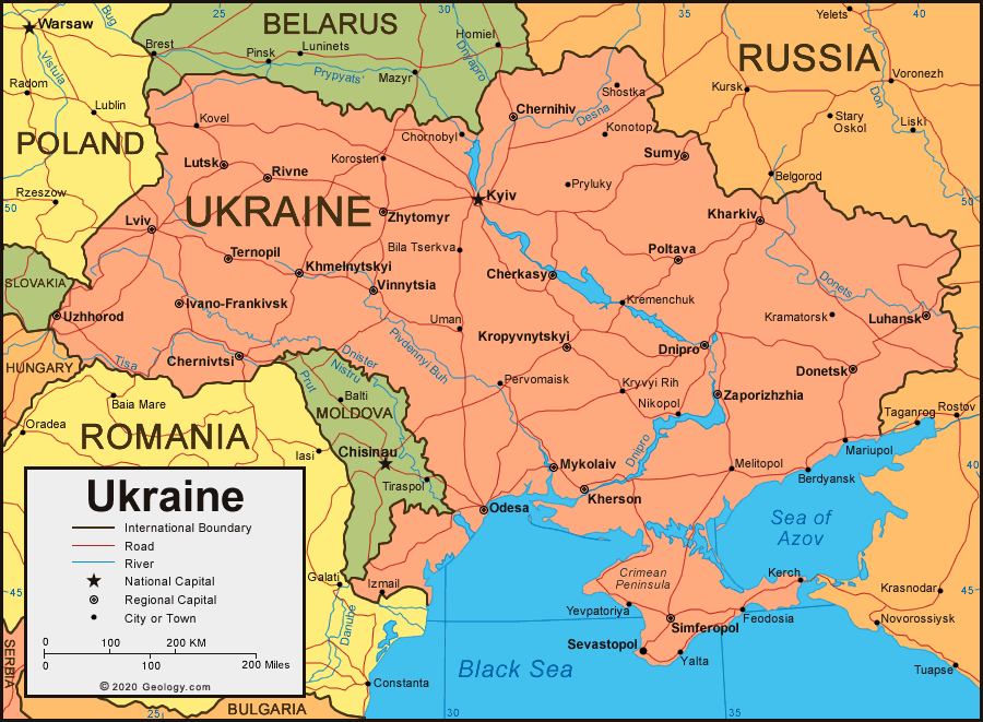 Nếu Nga phá hủy các cây cầu trên sông Dnepr, thì Ukraine sẽ bị chia cắt thành hai phần bởi sông Mẹ Dnepr, thành hai phần rõ rệt là Bờ trái và Bờ phải. Tuy nhiên, trong tháng thứ ba của chiến dịch đặc biệt, tất cả các cây cầu qua sông Dnepr vẫn an toàn.