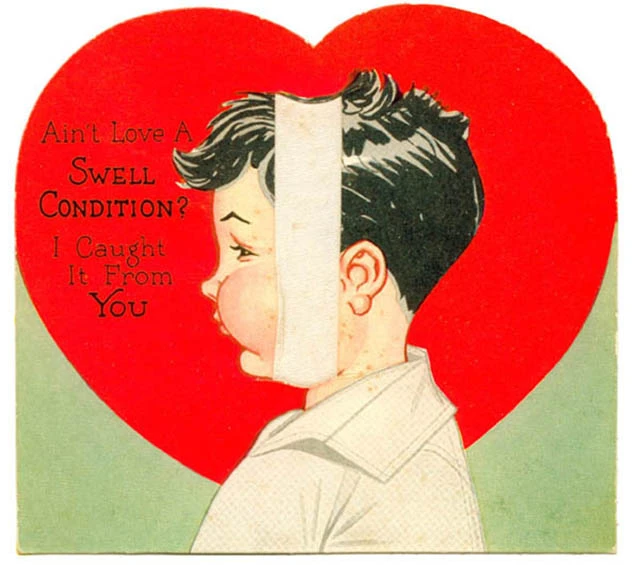 Độc đáo thiệp Valentine “có 1 không 2” thế kỷ trước