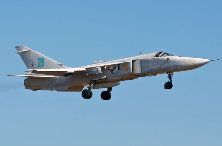 Phi đội máy bay ném bom chiến thuật Su-24M bị mất đi 2 chiếc gồm: một chiếc bị tên lửa vác vai bắn trúng hôm 2/7/2014 và một chiếc bị hạ ở Lugansk hôm 20/8.