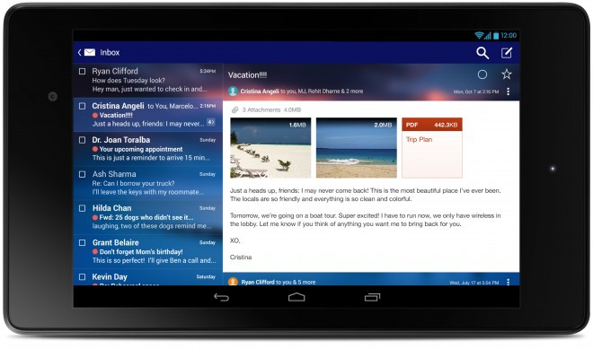 Yahoo! Mail đổi giao diện mới. Yahoo đã ăn mừng sinh nhật lần thứ 16 của Mail bằng cách làm mới ứng dụng này với giao diện mới hoàn toàn. Nền Yahoo Mail giờ đây có thể là một màu đồng nhất hoặc sử dụng ảnh lấy từ Flickr. Ngoài ra, Yahoo còn mở dung lượng miễn phí cho người dùng mail lên thành 1TB.