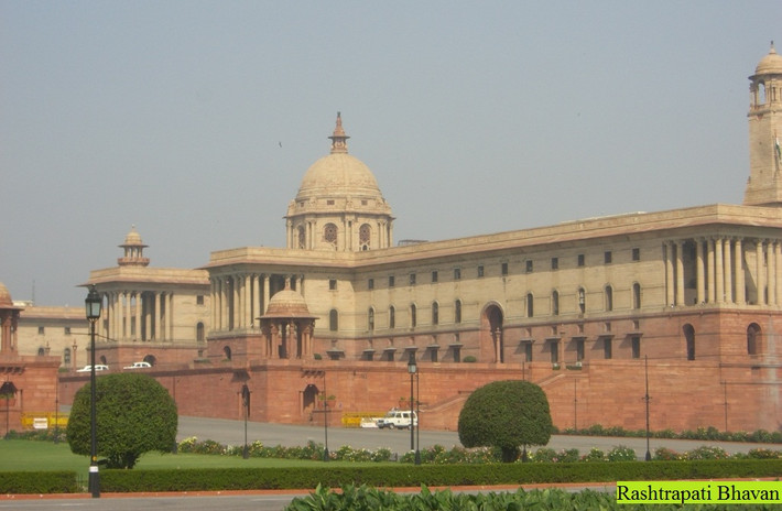 12. Rashtrapati Bhavan - Dinh thự của tổng thống Ấn Độ cũng lọt vào danh sách này bởi sự độc đáo có một không hai về kiến trúc.