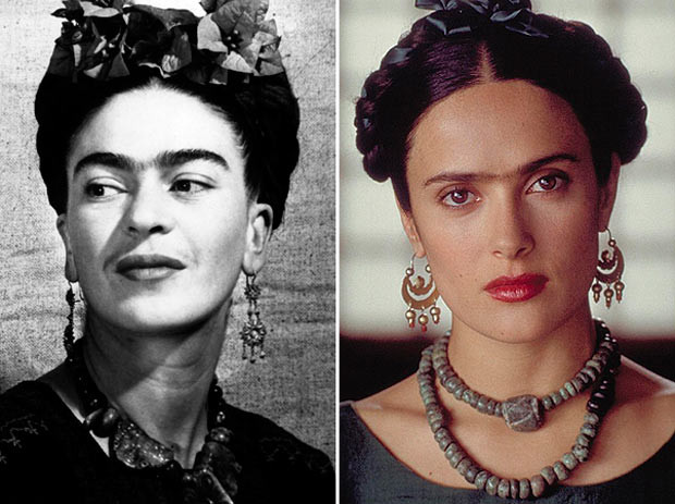 Một phần cuộc đời của nữ họa sĩ tài năng Frida Kahlo đã được dựng thành phim bởi nữ diễn viên Salma Hayek.