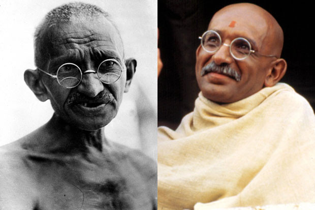 Tài tử điện ảnh người Anh Ben Kingsley đóng vai chính thánh Mahatma Gandhi trong bộ phim “Gandhi” (1982).