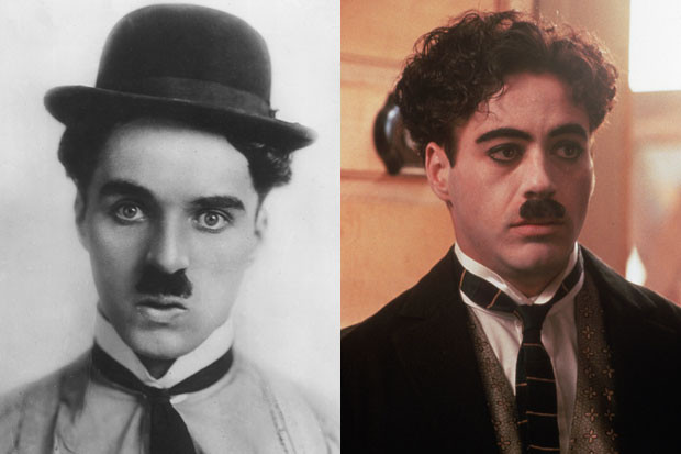 Robert Downey đã thực sự thành danh với vai diễn huyền thoại điện ảnh Charlie Chaplin trong “Chaplin” (1992).