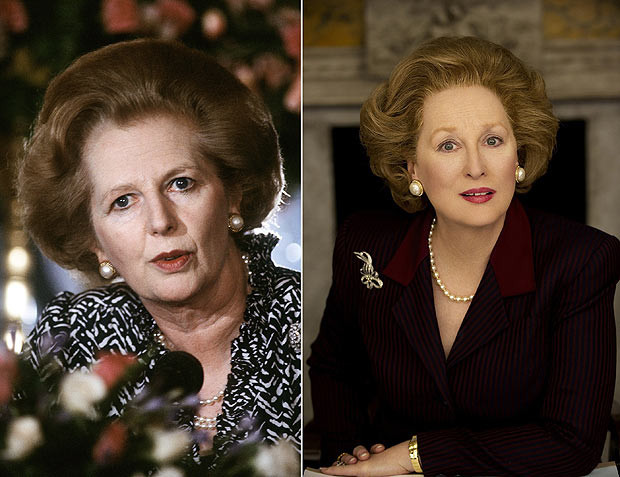 Đáng chú ý nhất trong các tác phẩm điện ảnh làm về Margaret Thatcher, phải kể tới “The Iron Lady” (Người đàn bà thép - 2011). Trong phim, nữ diễn viên Meryl Streep được chọn vào vai Margaret Thatcher. Đây được coi là một trong những vai diễn thành công nhất trong sự nghiệp của Streep, đưa bà đến với tượng vàng Oscar dành cho Nữ diễn viên chính xuất sắc nhất.