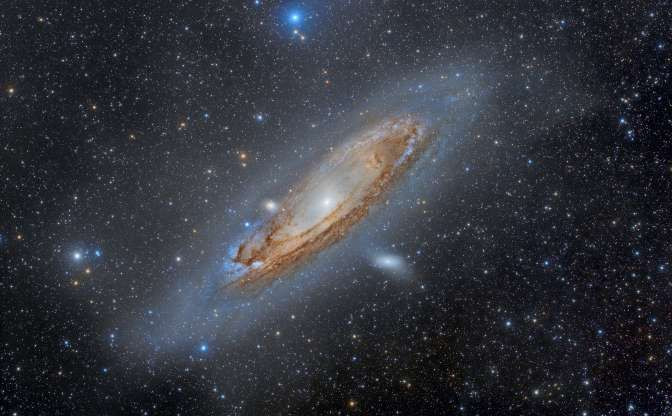 Thiên hà Andromeda.