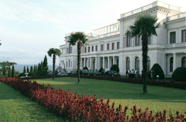 Cung điện Livadia, nơi diễn ra hội nghị lịch sử Yalta của lãnh đạo các nước đồng minh chống lại chủ nghĩa phát xít Hitler. Hội nghị Yalta diễn ra tại cung điện Livadia tháng 2/1945.