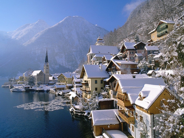 Thành phố Hallstatt, Áo đẹp như xứ thần tiên.