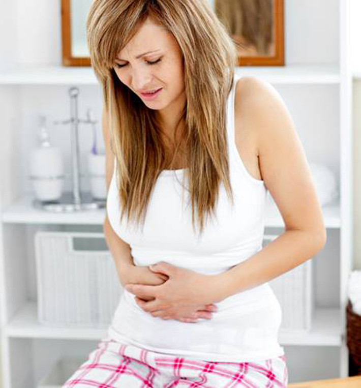 Chướng bụng, đầy hơi, chuột rút.