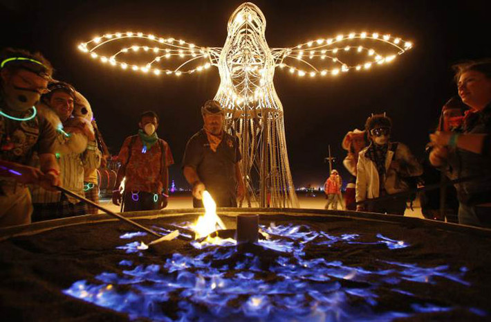 Lễ hội Burning Man dành cho tất cả mọi người đến từ mọi nơi trên thế giới.