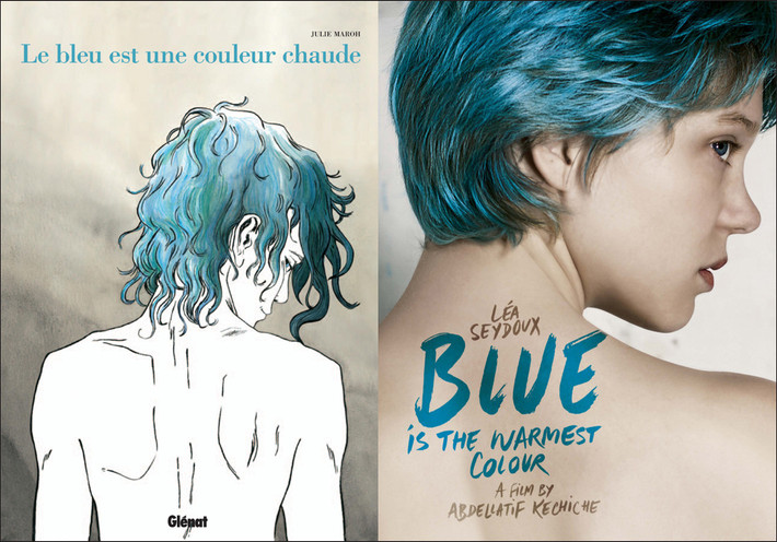 Câu chuyện tình đắm say trong “Blue is the Warmest Colour” đã làm cảm động trái tim của hàng ngạn vạn khán giả và giành giải Cành cọ Vàng Liên hoan phim Cannes 2013 mới đây.