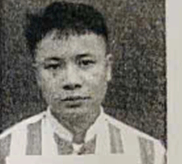 Phạm nhân Trần Ngọc Hòa cao 1,6m, sống mũi lõm, dái tai vuông chúc, có vết sẹo lõm cách đuôi lông mày phải 1cm. 1-6059.jpg