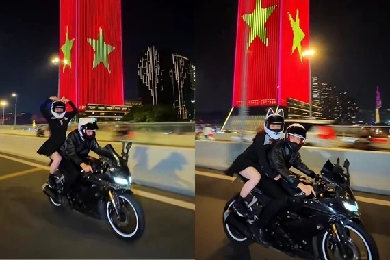 Tranh cãi trào lưu thuê 'soái ca' cưỡi mô tô chở đi dạo đêm ở TP HCM