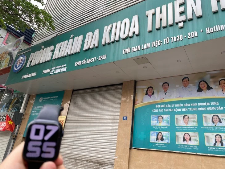 Phòng khám đa khoa Thiện Hòa “cửa đóng then cài” sau khi bị đình chỉ