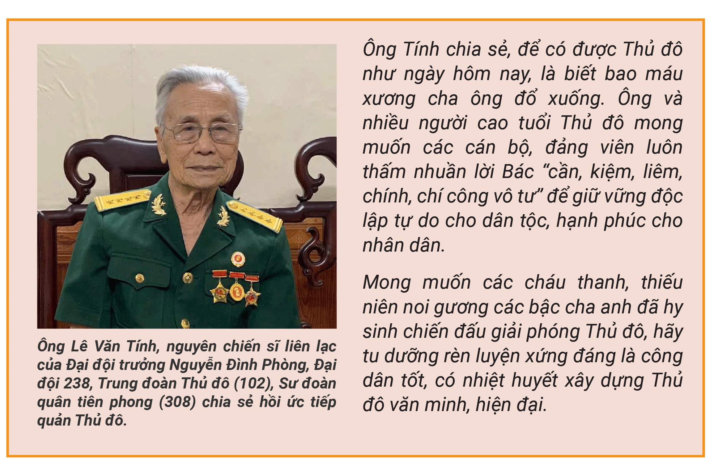 Hồi ức xúc động của cựu chiến binh tiếp quản Thủ đô ảnh 6