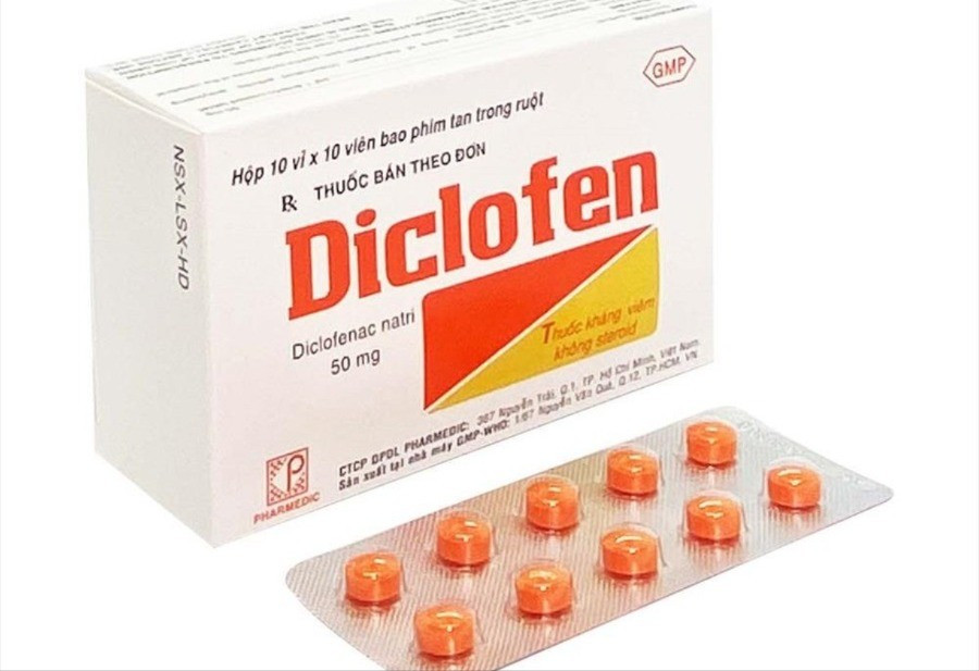 Thu hồi trên toàn quốc lô thuốc Diclofen do không đạt tiêu chuẩn chất lượng. Ảnh thuongtruong.com.vn