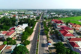 Trung tâm huyện Hàm Thuận Bắc. Ảnh minh họa