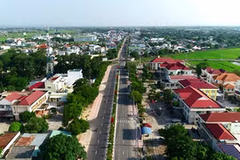 Trung tâm huyện Hàm Thuận Bắc. Ảnh minh họa