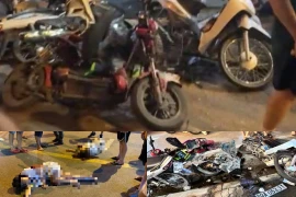 Gây tai nạn liên hoàn, một đội trưởng công an bị cách chức