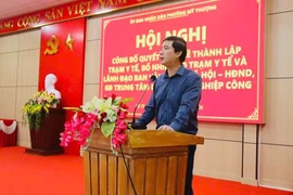 TP Huế: Phường Mỹ Thượng thành lập Trạm Y tế và bổ nhiệm cán bộ