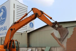 Đồng Nai tháo dỡ công trình trái phép trong KCN Biên Hòa 1