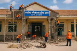 Bình Thuận: Tìm nhà thầu sửa chữa Trường Mẫu giáo Sông Bình