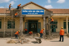 Bình Thuận: Tìm nhà thầu sửa chữa Trường Mẫu giáo Sông Bình