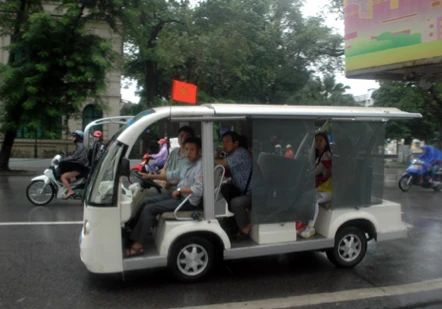 Thủ đô tắm mưa đón mừng Quốc khánh