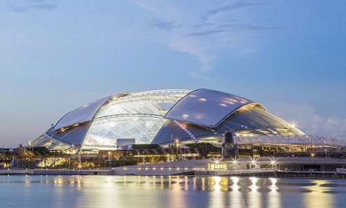 "Mổ" kiến trúc SVĐ Singapore đẹp không thể tin nổi