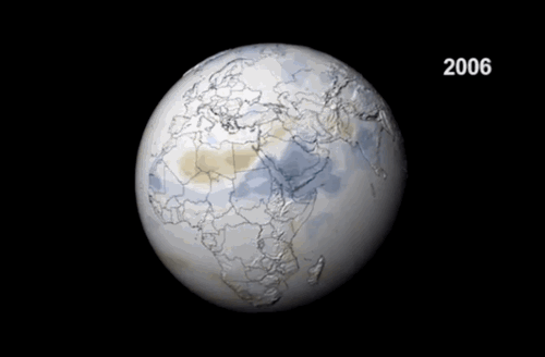 Hiện tượng El Nino kéo theo sự biến đổi khác thường của nhiệt độ và lượng mưa của nhiều vùng. Hình ảnh cho thấy biến đổi khí hậu làm tăng số cơn bão ở vùng phía Đông và trung tâm Thái Bình Dương. Vùng Địa Trung Hải sẽ bớt mưa hơn tới 40%, trong khi đó, các vùng ở Đông Phi lại có lượng mưa tăng lên đáng kể.