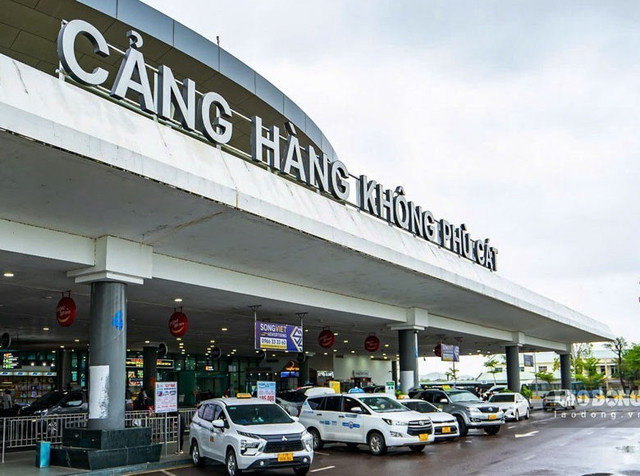 Dự án Đầu tư xây dựng đường cất hạ cánh số 2 sân bay Phù Cát. Ảnh H. CH san-bay.jpg